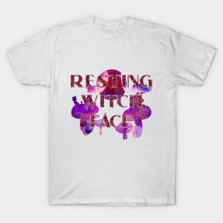 Witchy Puns - Resting Witch Face T-Shirt